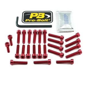 Kit de tornillería de motor en aluminio para Honda