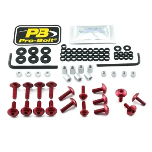 Kit de tornillería en aluminio para carenado Suzuki