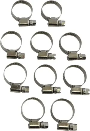 Abrazaderas de manguera de acero inoxidable estampadas