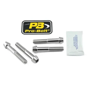 Juego de tornillos de montaje de pinza de acero inoxidable