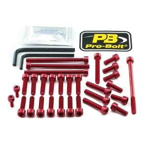 Kit de tornillería de motor en aluminio para Ducati