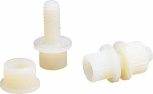 Tornillos y tuercas de nilón para matrícula