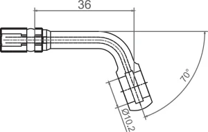 Conector banjo Varioflex