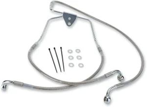 Kit de latiguillo de freno de acero inoxidable de longitud extendida <span style="color: red;font-size: 0,5em">- ALMACEN USA-</span>