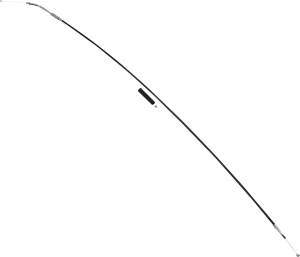 Cable de acelerador/ralentí de vinilo negro