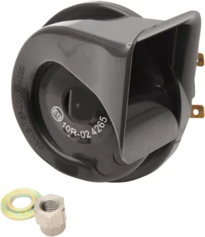 Bocina negra de 12 V