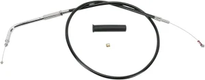 Cable de acelerador/ralentí de vinilo negro