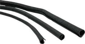 Funda de cable abierta en tela tejida