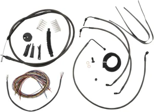 Kit Completo de Cables/Línea de Freno de Manillar Midnight Trenzado <span style="color: red;font-size: 0,5em">- ALMACEN USA-</span>