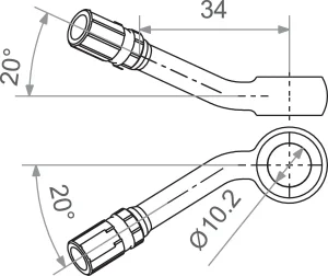 Conector banjo Varioflex