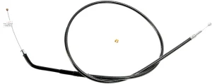 Cable de acelerador/marcha en vacío trenzado Black Pearl™